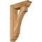 Ekena Millwork Imperial Traditional Rough Sawn Bracket w/ Offset Brace, Western Red Cedar, 6"W x 20"D x 32"H BKT0604X20X32IMP01RWR - alternate 1